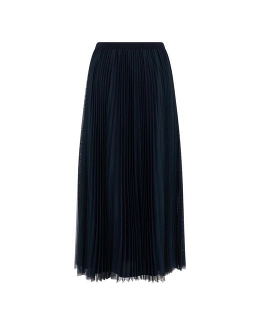 Fabiana Filippi Blue Midi Skirts