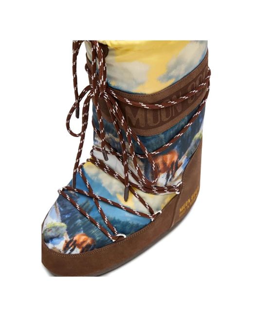 Moon Boot Brown Winter Boots