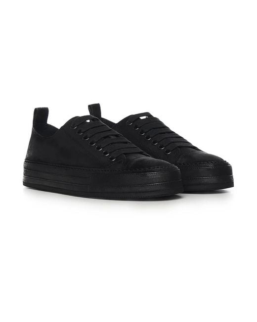Ann Demeulemeester Black Sneakers for men
