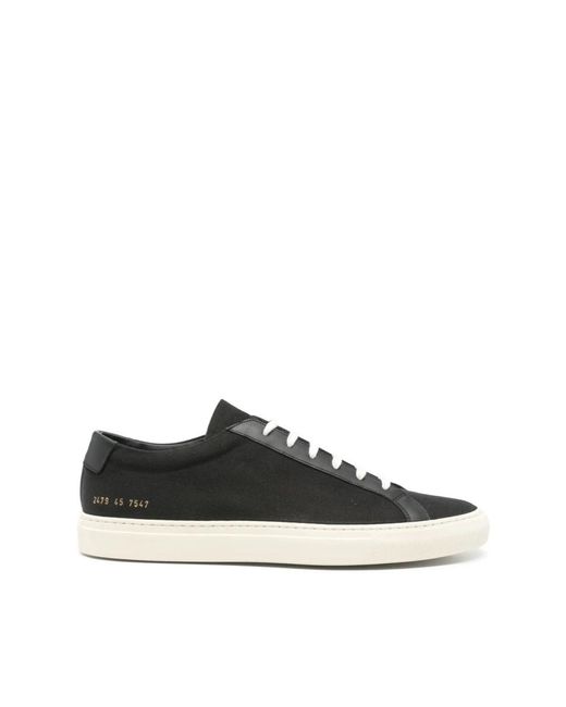 Common Projects Low-Top Sneakers in het Black voor heren
