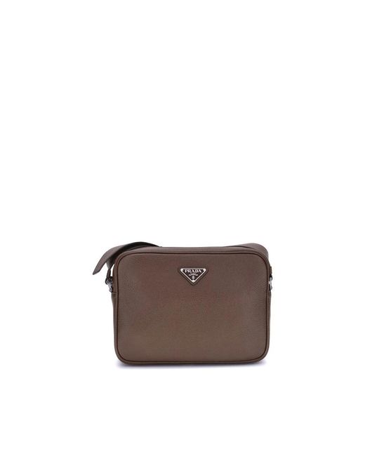 Prada Cross Body Bags in het Brown voor heren