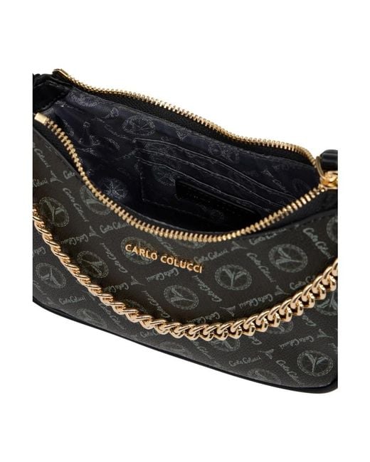 carlo colucci Black Shoulder Bags
