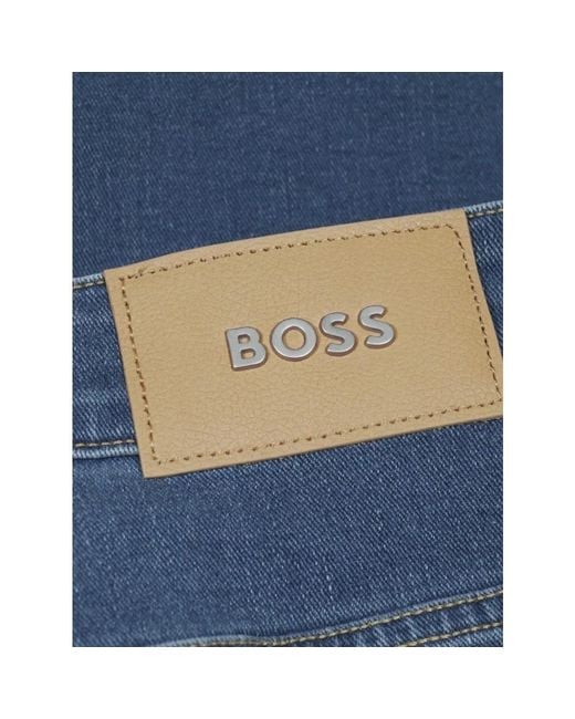 Boss Slim fit denim jeans in Blue für Herren