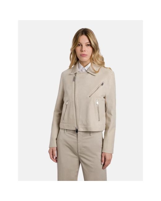 Dondup Natural Leather Jackets