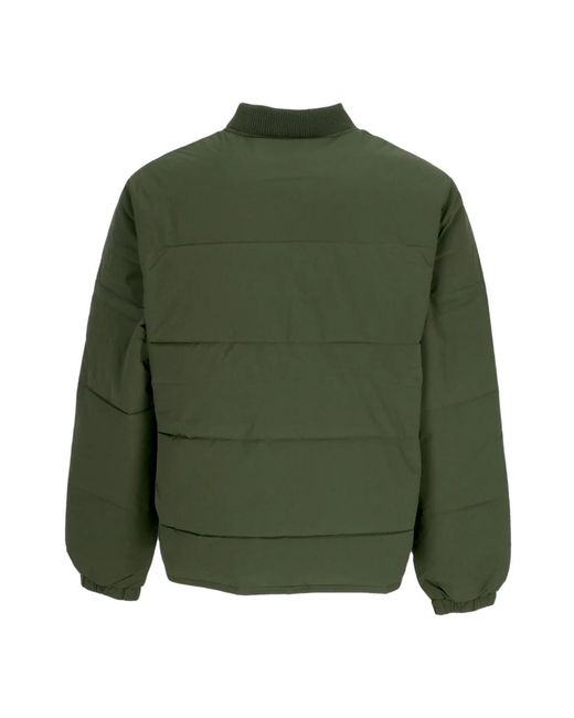 Obey Jassen ,Groen ,Polyester Groene Donsjas Met Cargozakken in het Green voor heren