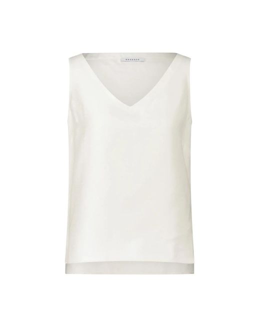 Tops > sleeveless tops ROSSO35 en coloris White