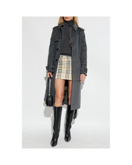 Burberry Metallic Rock mit karomuster