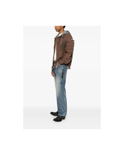 HTC Blue Straight Jeans for men