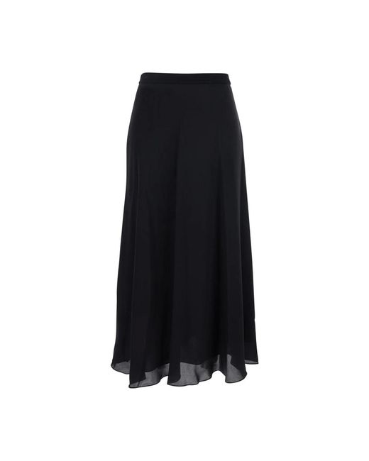 Midi Skirts Theory de color Black