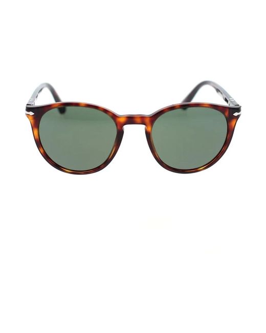Persol Iconische Phantos Zonnebril Met Sleutelbrug in het Brown
