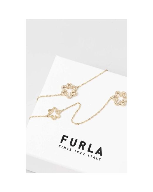 Necklaces Furla en coloris White