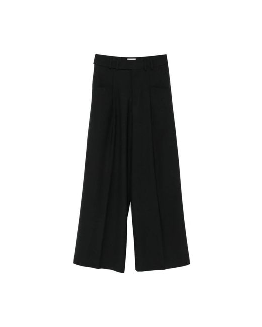 Closed Black Wide Trousers