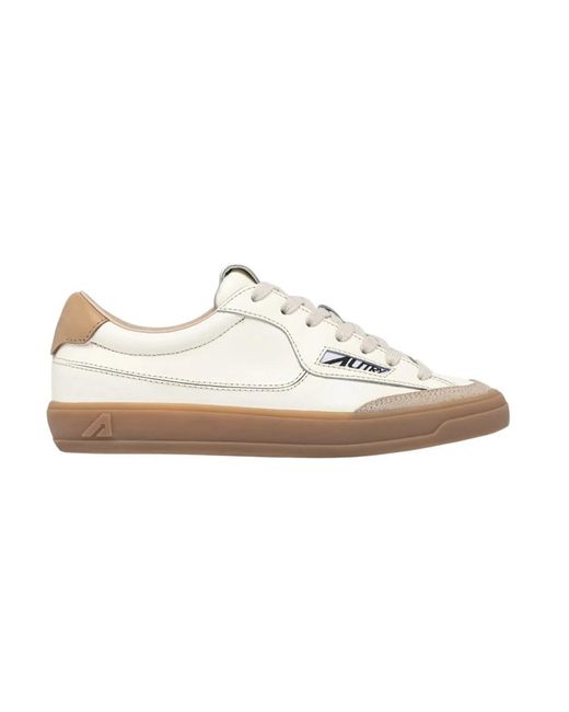 Autry White Sneakers for men