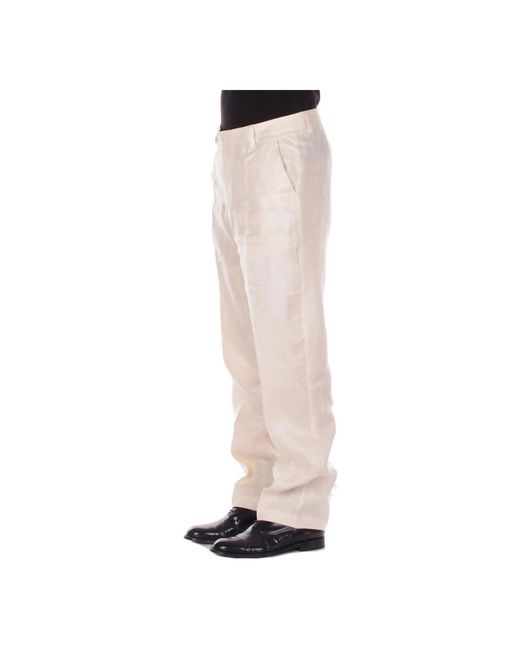 John Richmond Natural Straight Trousers for men