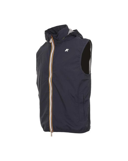 Vests K-Way de hombre de color Blue