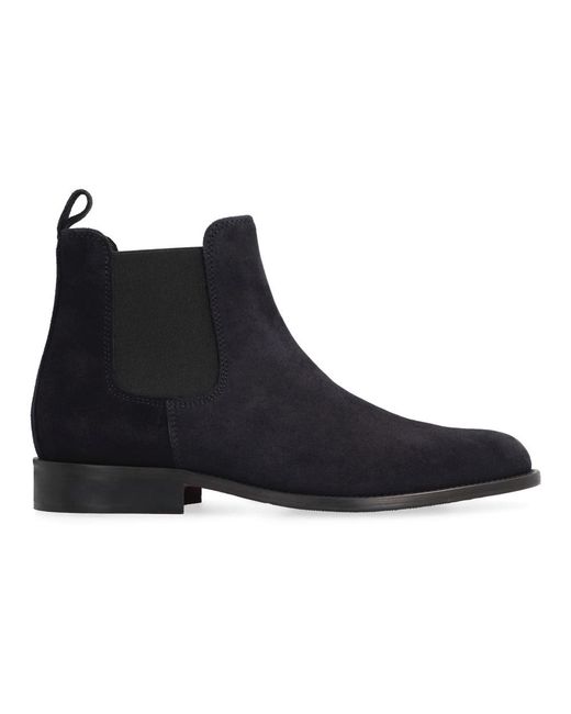 Bruno Magli Blue Chelsea Boots for men