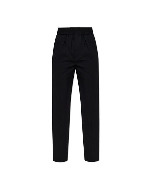 Isabel Marant Black Slim-Fit Trousers