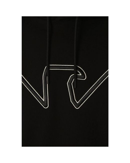Armani Black Hoodies for men