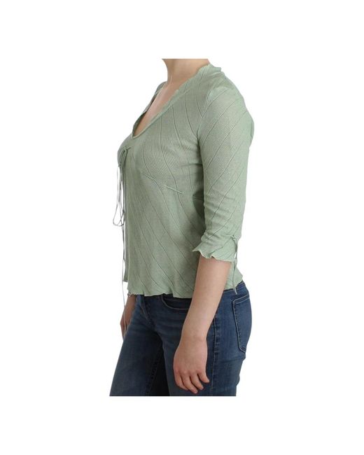 Ermanno Scervino Green Blouses