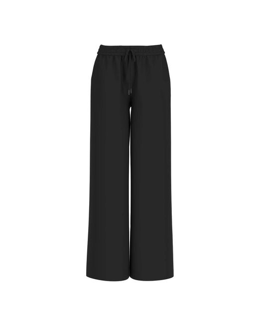 Guess Wide Trousers in het Black