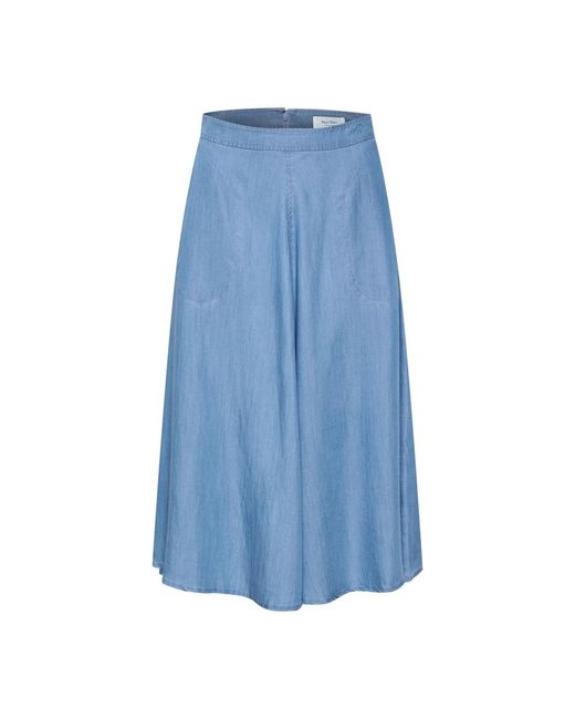 Part Two Blue Denim Skirts