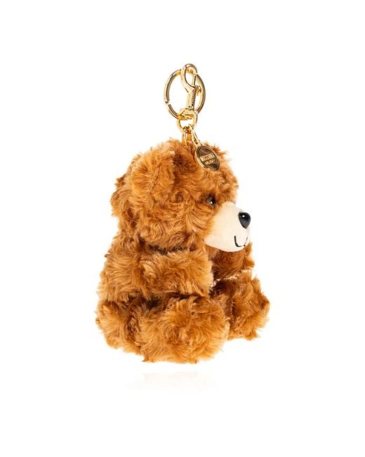 Moschino Orange Keychains