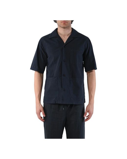 Aspesi Black Short Sleeve Shirts for men
