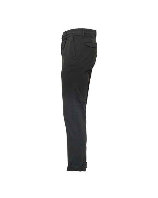 BRIGLIA Black Chinos for men