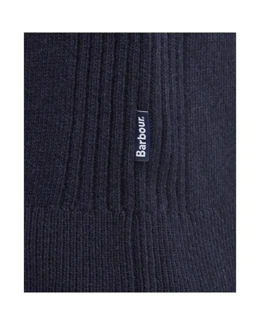 Barbour Blue Round-Neck Knitwear for men