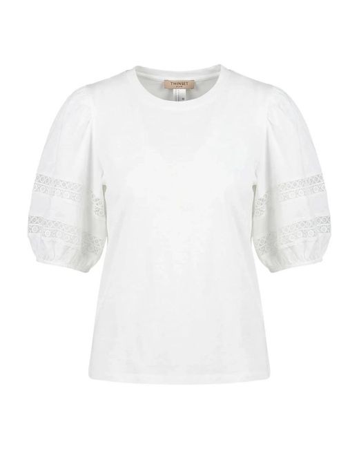 Twinset Overhemden ,Wit ,Top in het White