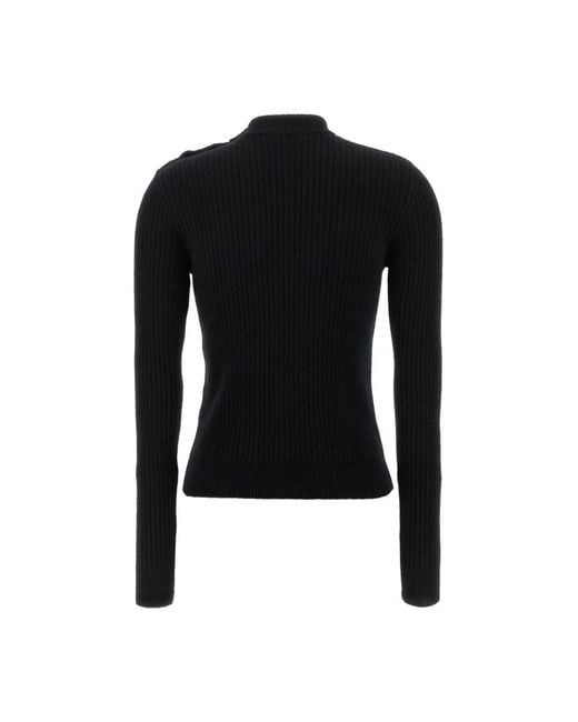 Balmain Black Turtlenecks
