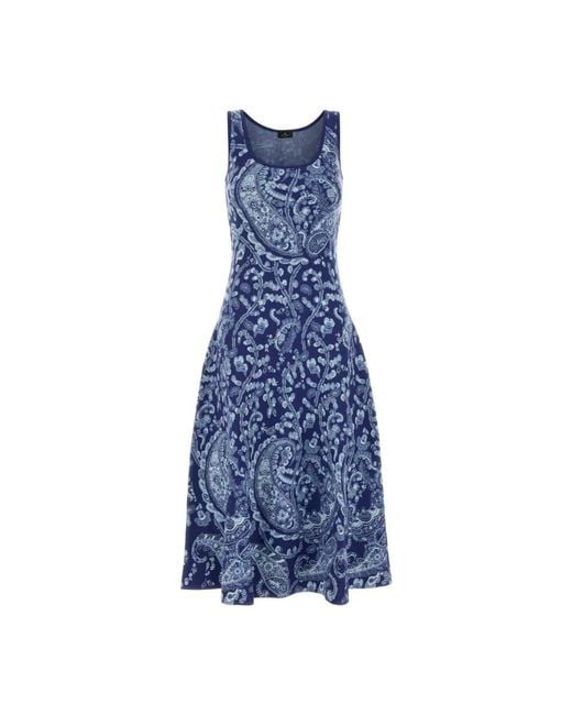 Etro Blue Midi Dresses