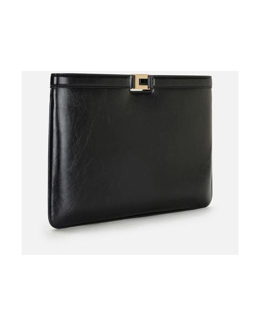 Elisabetta Franchi Black Clutches