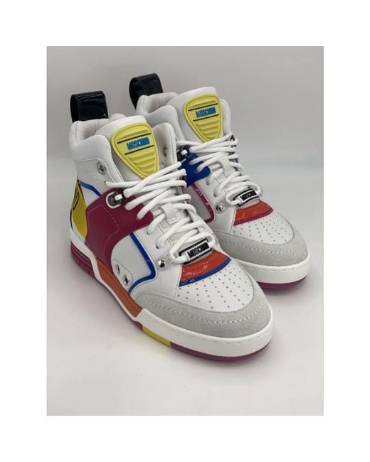 Moschino Blue Sneakers