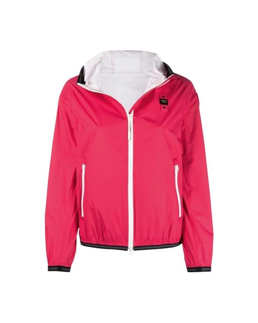Wind Jackets Blauer en coloris Pink
