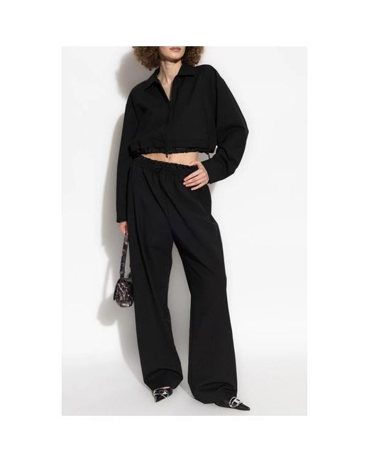 DIESEL Straight Trousers in het Black