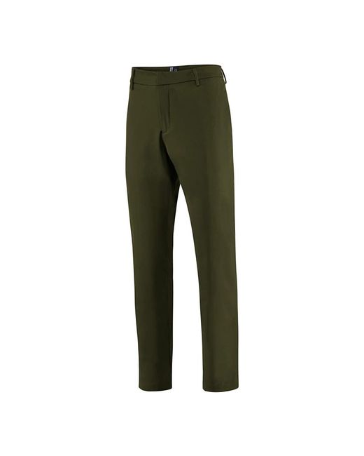 Bomboogie Green Slim-Fit Trousers for men