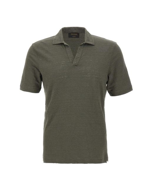 Gran Sasso Green Polo Shirts for men