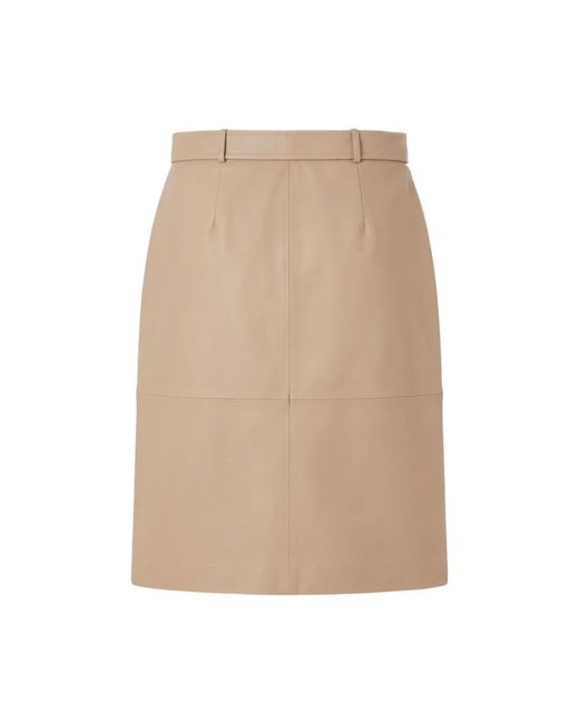 Moncler Natural Leather Skirts