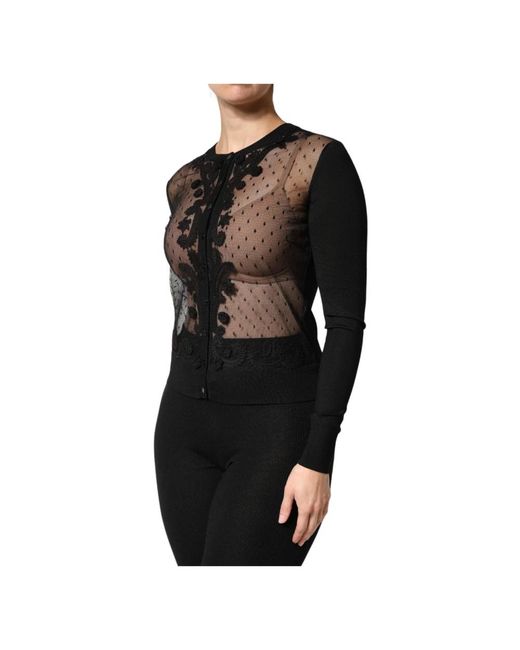 Dolce & Gabbana Black Cardigans