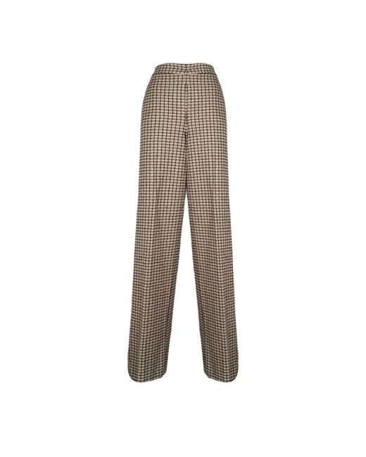 iBlues Brown Wide Trousers
