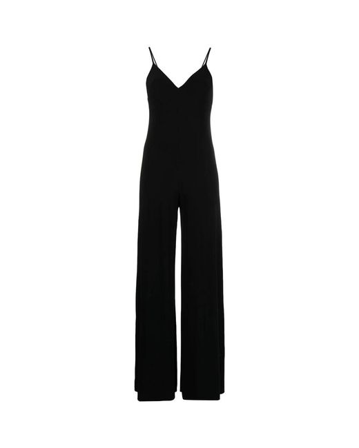 Norma Kamali Black Jumpsuits