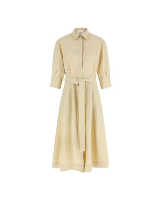 P.A.R.O.S.H. Natural Shirt Dresses