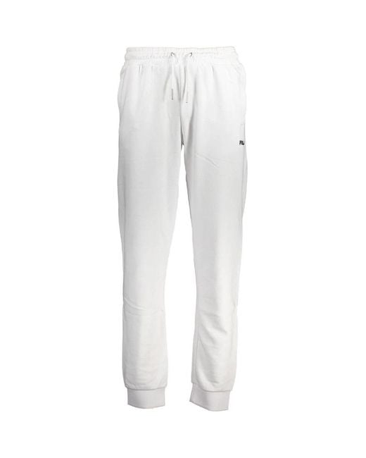 Sweatpants Fila de hombre de color White