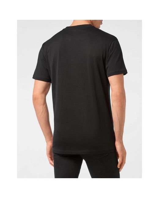 Philipp Plein Black T-Shirts for men