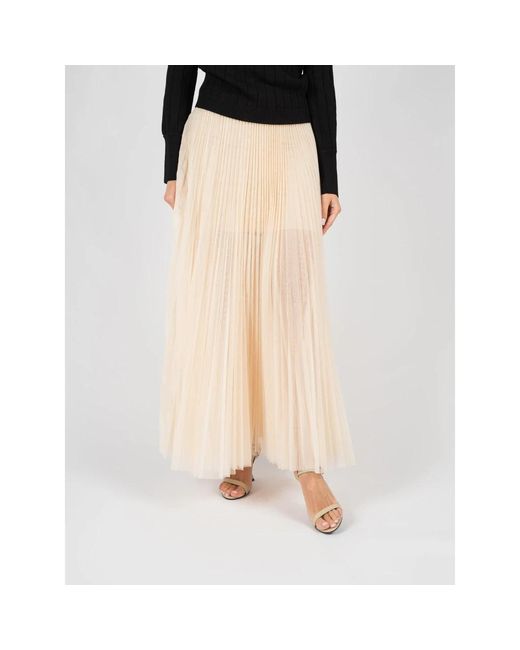 Maxi Skirts di Patrizia Pepe in Natural