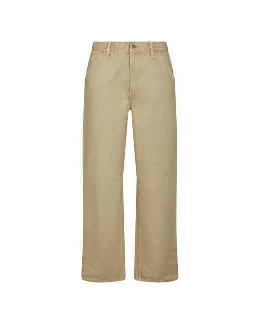 Carhartt Straight Jeans in het Natural voor heren