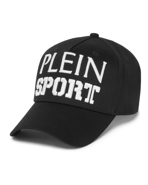 Philipp Plein Black Baseball Cap