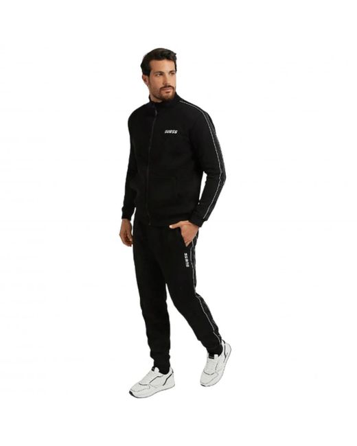 Zip-Throughs Guess de hombre de color Black
