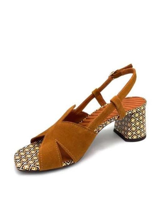 Chie Mihara Brown High Heel Sandals